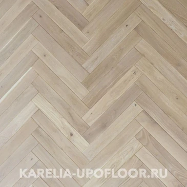 Polarwood Herringbone Дуб Arctic